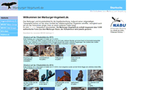 Desktop Screenshot of marburger-vogelwelt.de